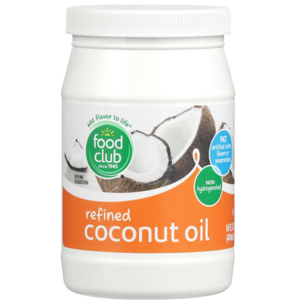 Oils & Vinegars Food Club Refined Coconut Oil hero