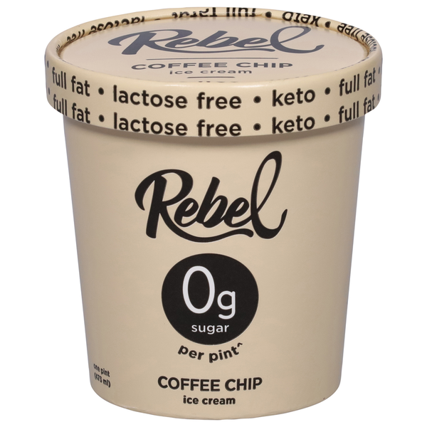 Ice Cream, Gelato & Ice Rebel Ice Cream, Coffee Chip hero