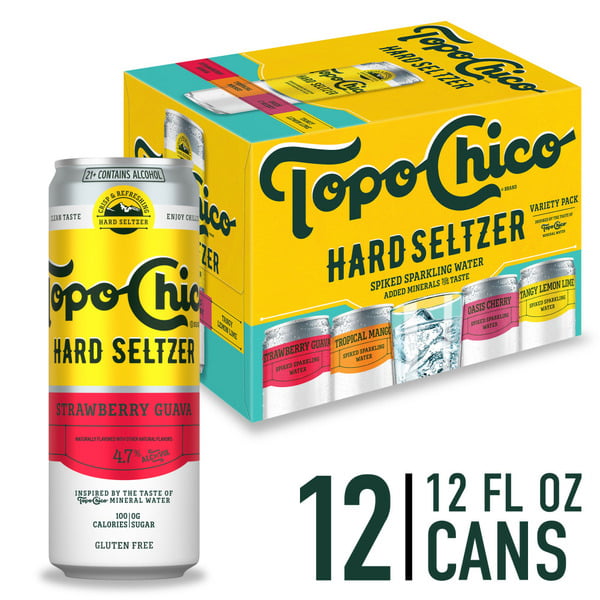 Beers & Coolers Topo Chico Hard Seltzer Variety Pack hero