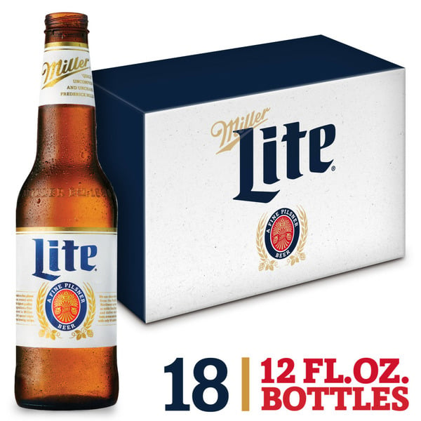 Beers & Coolers Miller Lite American Light Lager Beer hero