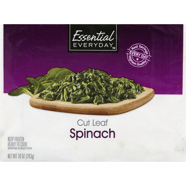 Frozen Produce Essential Everyday Spinach, Cut Leaf hero