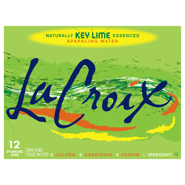 Water, Seltzer & Sparkling Water LaCroix Sparkling Water, Key Lime hero