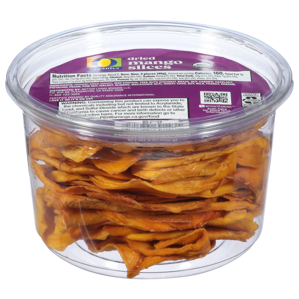 Nuts, Seeds & Dried Fruit O Organics Mango Slices, Dried hero