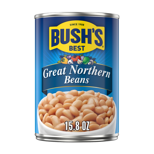 Holiday Items Bush's Best Great Northern Beans hero