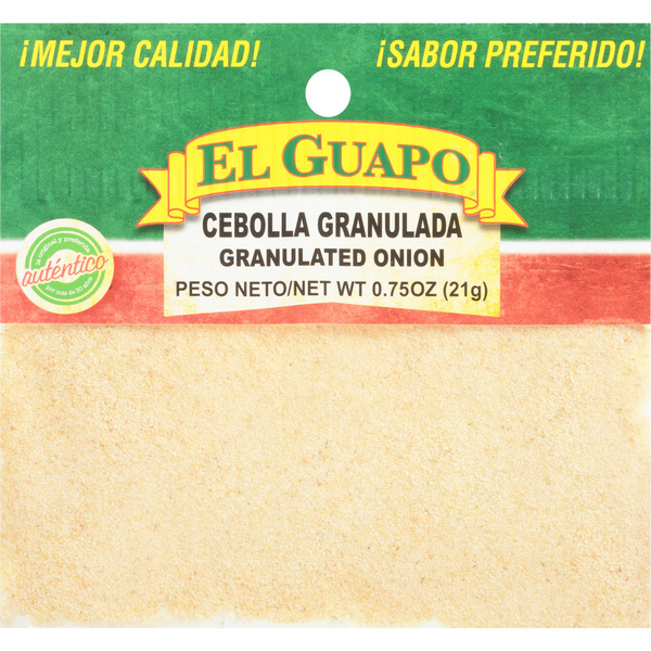 Spices & Seasonings El Guapo® Granulated Onion (Cebolla Granulada) hero