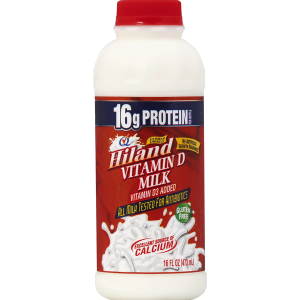 Milk Hiland Dairy Milk, Vitamin D hero