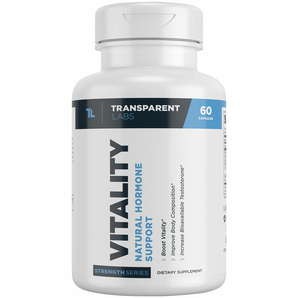 Transparent Labs Vitality Natural Hormone Support hero