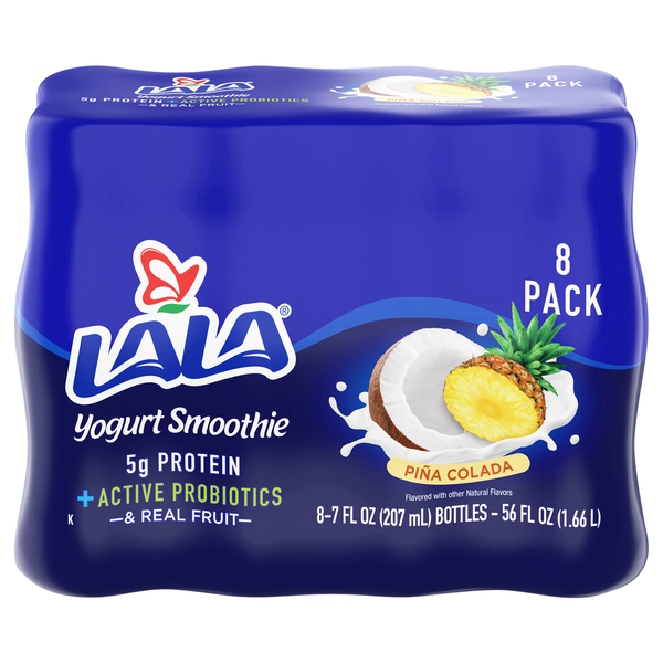 Refrigerated LALA Yogurt Smoothie, Pina Colada hero