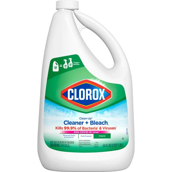 Laundry Clorox Clean-Up All Purpose Cleaner with Bleach, Refill Bottle, Original hero