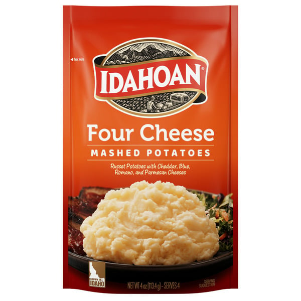 Boxed Meals & Side Dishes Idahoan® Four Cheese Mashed Potatoes hero