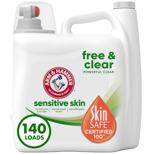 Laundry Arm & Hammer Sensitive Skin Free  Clear hero