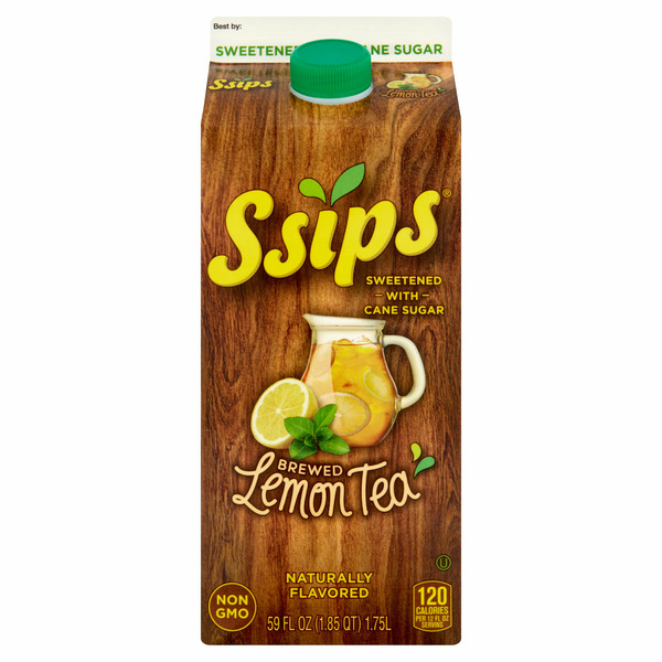 Refrigerated Ssips Brewed Lemon Tea hero