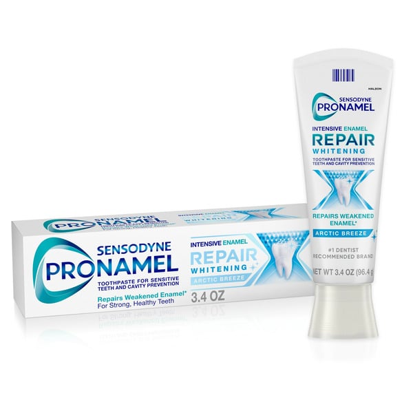 Oral Hygiene Sensodyne Pronamel Sensitive Teeth and Cavity Protection Toothpaste hero