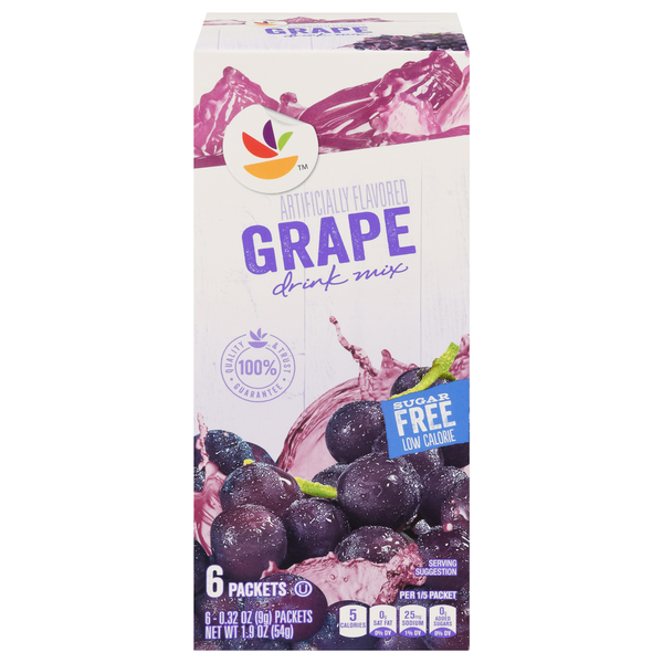 Cocoa & Drink Mixes Store Brand Drink Mix Grape Sugar Free hero