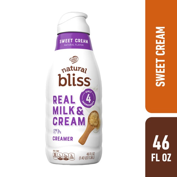 Other Creams & Cheeses Coffee mate Natural Bliss Sweet Cream Coffee Creamer hero