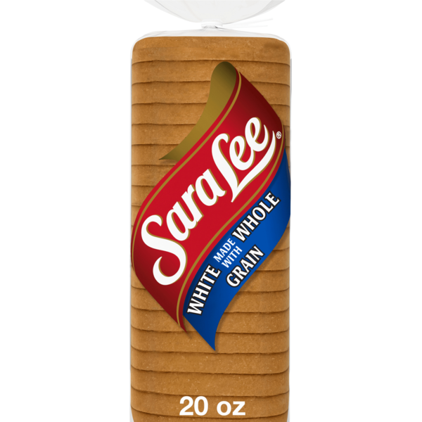 Bread Sara Lee White made with Whole Grain Bread hero