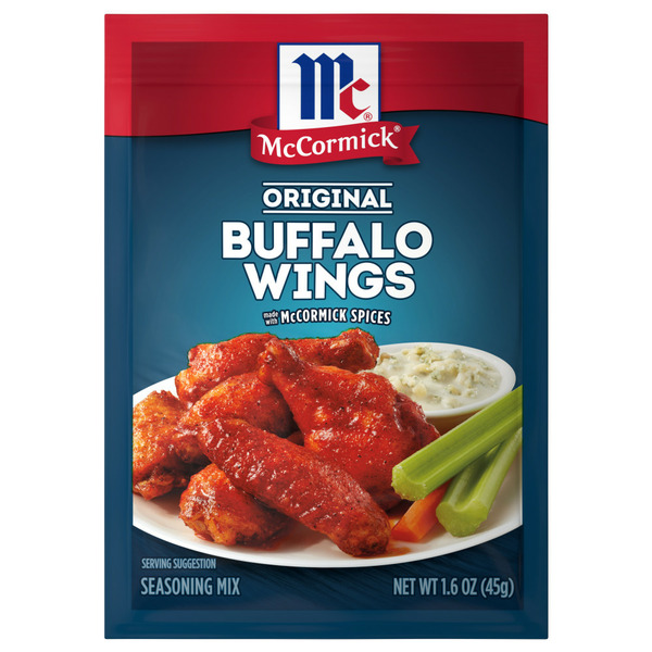 Marinades & Meat Preparation McCormick® Original Buffalo Wings Seasoning Mix hero