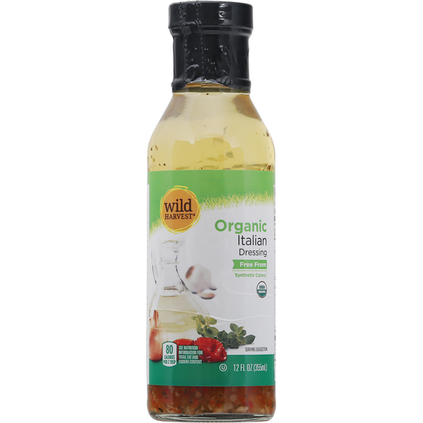 Salad Dressing & Toppings Wild Harvest Dressing, Organic, Italian hero