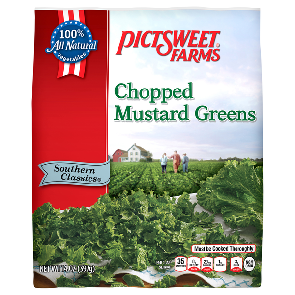 Frozen Produce Pictsweet Farms Southern Classics Chopped Mustard Greens hero