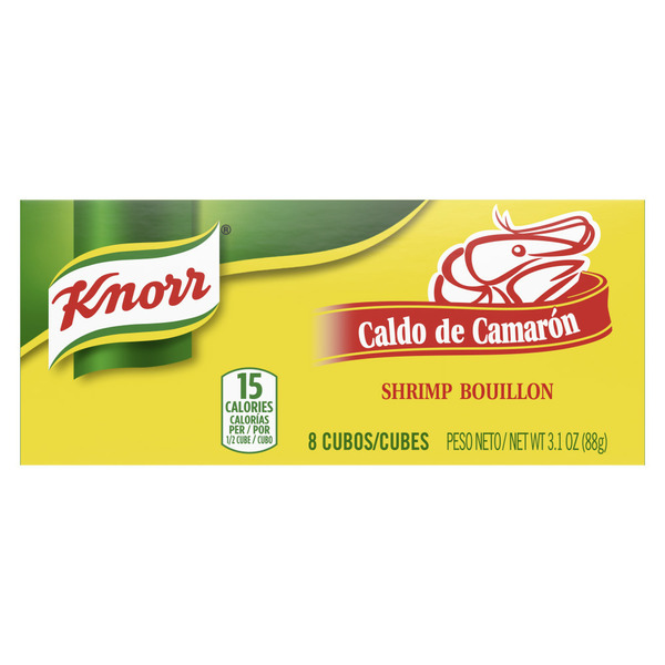 Spices & Seasoning Knorr Bouillon Cubes Shrimp Flavor Bouillon/Caldo Camarón hero