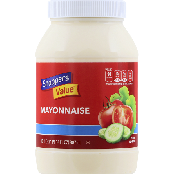 Condiments Shoppers Value Mayonnaise hero