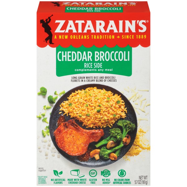 Instant Foods Zatarain's Cheddar Broccoli Rice hero