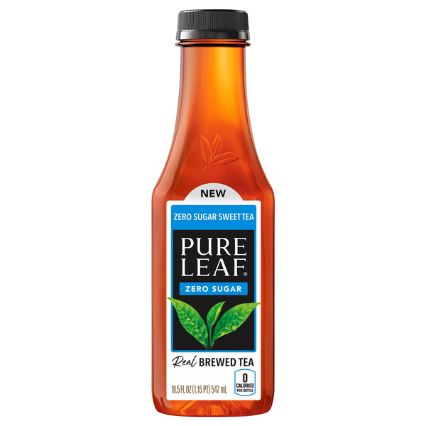 Pure Leaf Brewed Tea, Zero Sugar, Sweet Tea hero