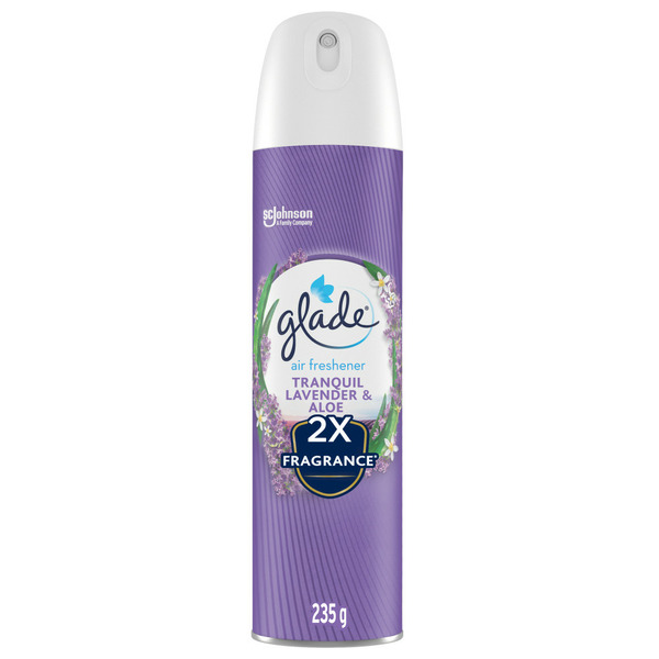 Air Fresheners & Candles Glade Room Spray Air Freshener, Tranquil Lavender & Aloe hero