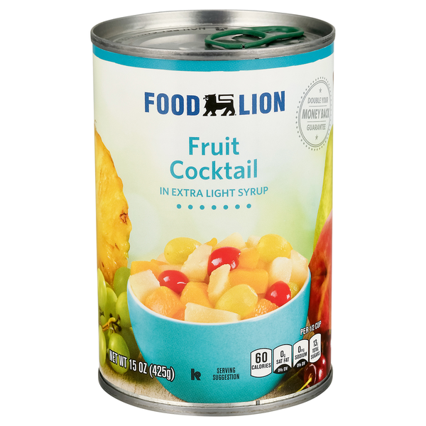 Canned Fruit & Applesauce Food Lion Fruit Cocktail hero