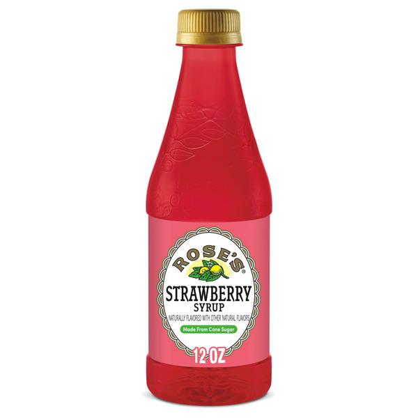 Honeys, Syrups & Nectars Rose's Strawberry Simple Syrup hero