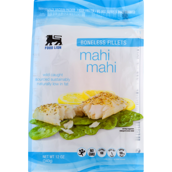 Frozen Fish Food Lion Mahi Mahi hero