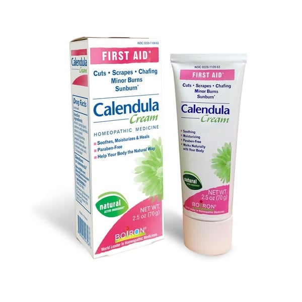 First Aid | Pain Relief Boiron Calendula Cream, Topical First Aid for Cuts, Scrapes, Chaffing, and Sunburn hero