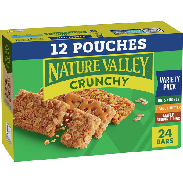 Breakfast Bars & Pastries Nature Valley Variety Pack Crunchy Granola Bars hero