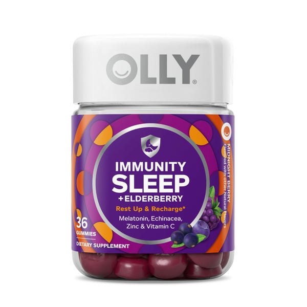 Vitamins & Supplements OLLY Immunity Sleep + Elderberry Gummies - hero