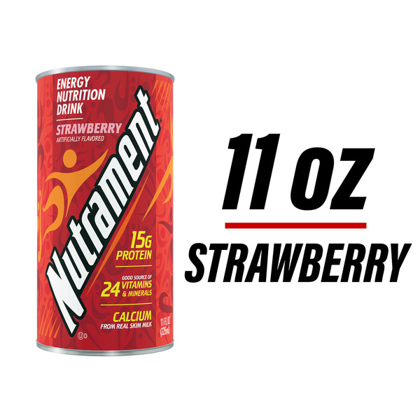 Nutrament Strawberry Nutrition Drink hero