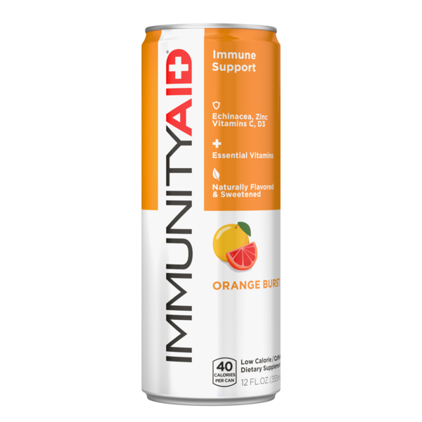 Vitamins & Supplements LIFEAID Beverage Company IMMUNITYAID Immune Support Drink, Orange Burst Flavor hero