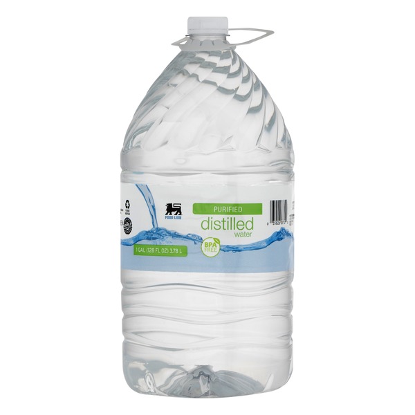 Water, Seltzer & Sparkling Water Food Lion Distilled Water Gallon (package type may vary) hero