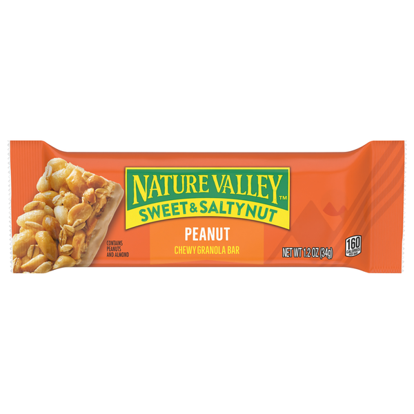 Candy & Chocolate Nature Valley Granola Bar, Chewy, Peanut hero