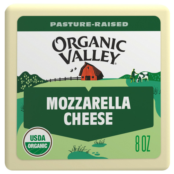 Packaged Cheese Organic Valley Organic Mozzarella Cheese hero