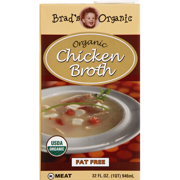 Soup, Broth & Bouillon Brads Organic Broth, Organic, Chicken hero