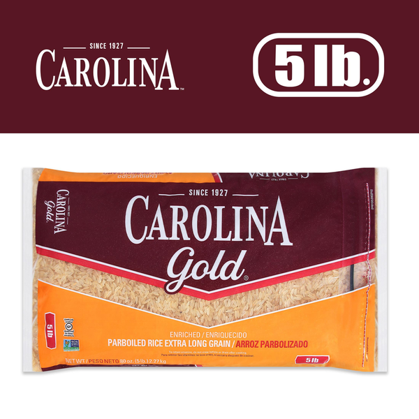 Rice & Grains Carolina Gold Enriched Extra Long Grain Parboiled Rice hero