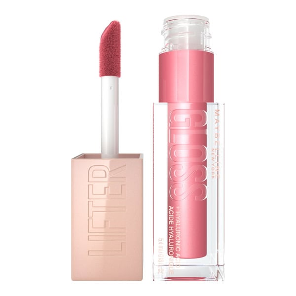 Makeup Maybelline Lip Gloss Makeup With Hyaluronic Acid, Petal hero