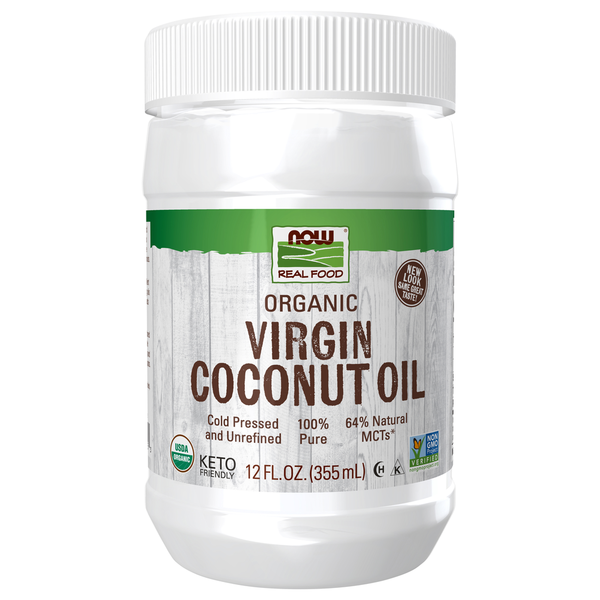 Oils & Vinegars NOW Virgin Coconut Cooking Oil, Organic hero