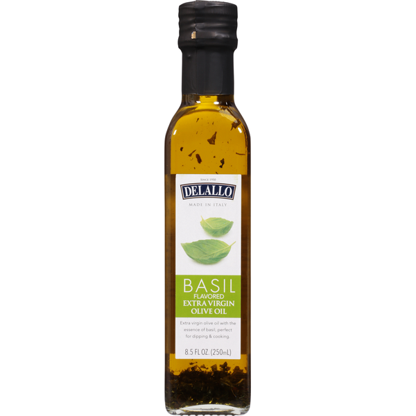 Oils & Vinegars DeLallo Extra Virgin Olive Oil, Basil hero