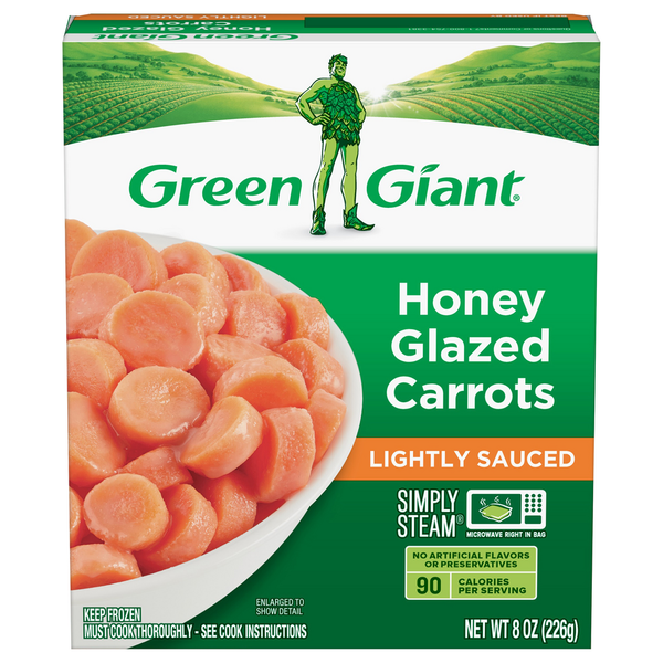 Frozen Produce Green Giant Carrots, Honey Glazed, Lightly Sauced hero