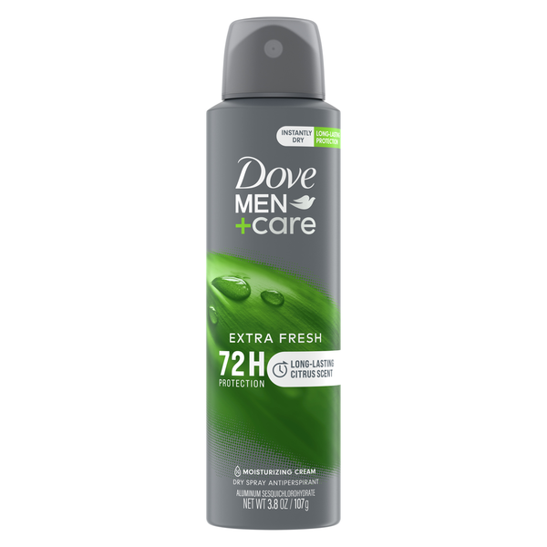 Deodorants Dove Men+Care Dry Spray Antiperspirant Deodorant Extra Fresh hero