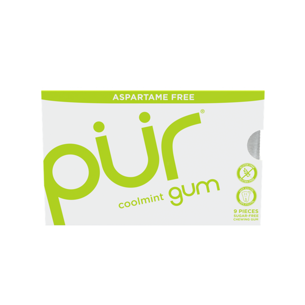 Mint & Gum PÜR Coolmint, Aspartame Free, 100% Xylitol Natural Flavored Gum hero