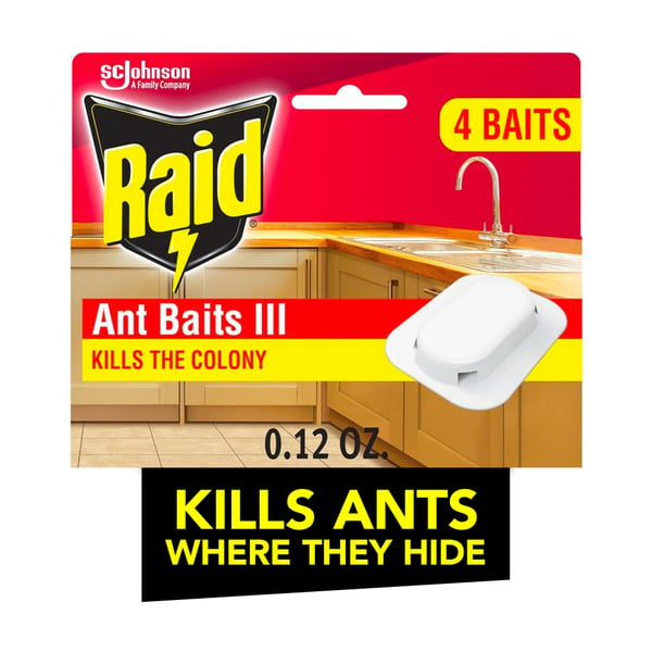 More Household Raid® Ant Baits Indoor Ant Killer, 4 Baits hero