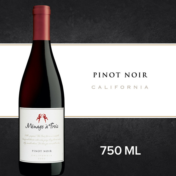 Red Wine Ménage à Trois Pinot Noir Red Wine hero