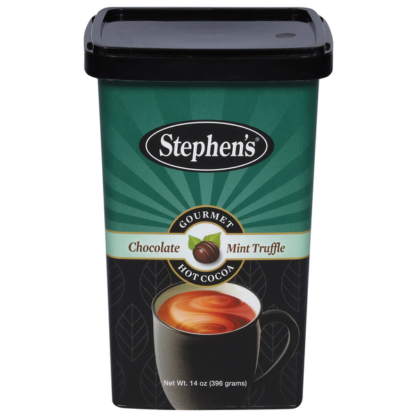 Stephen's Hot Cocoa, Chocolate Mint Truffle, Gourmet hero